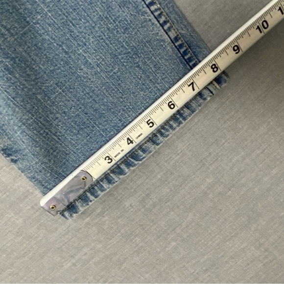 Levi Strauss Signature Stretch Low Rise Boot Cut Jeans Misses 4 Short - Picture 12 of 12